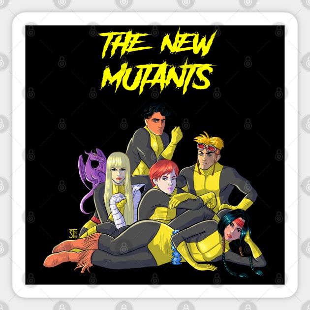 The New Mutants Sticker by sergetowers80